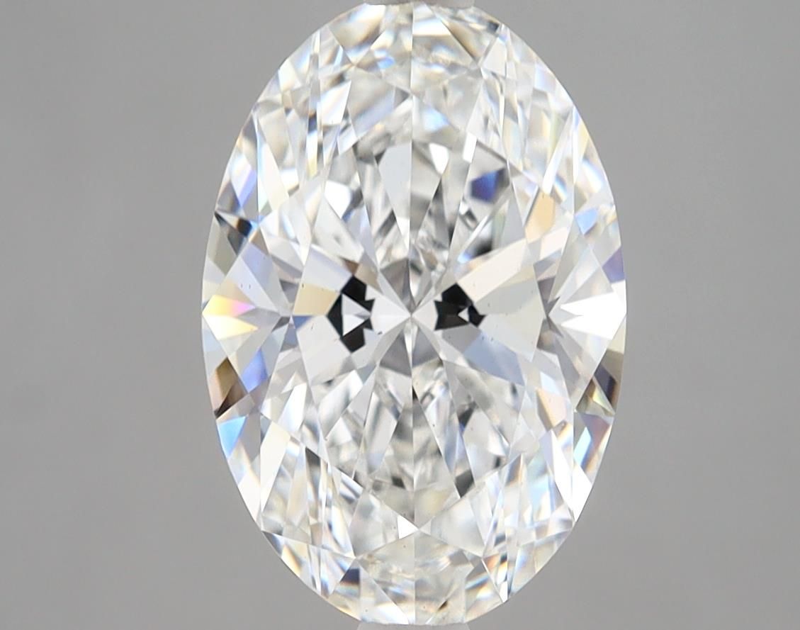 3.27 ct. oval Lab Grown Diamond front image