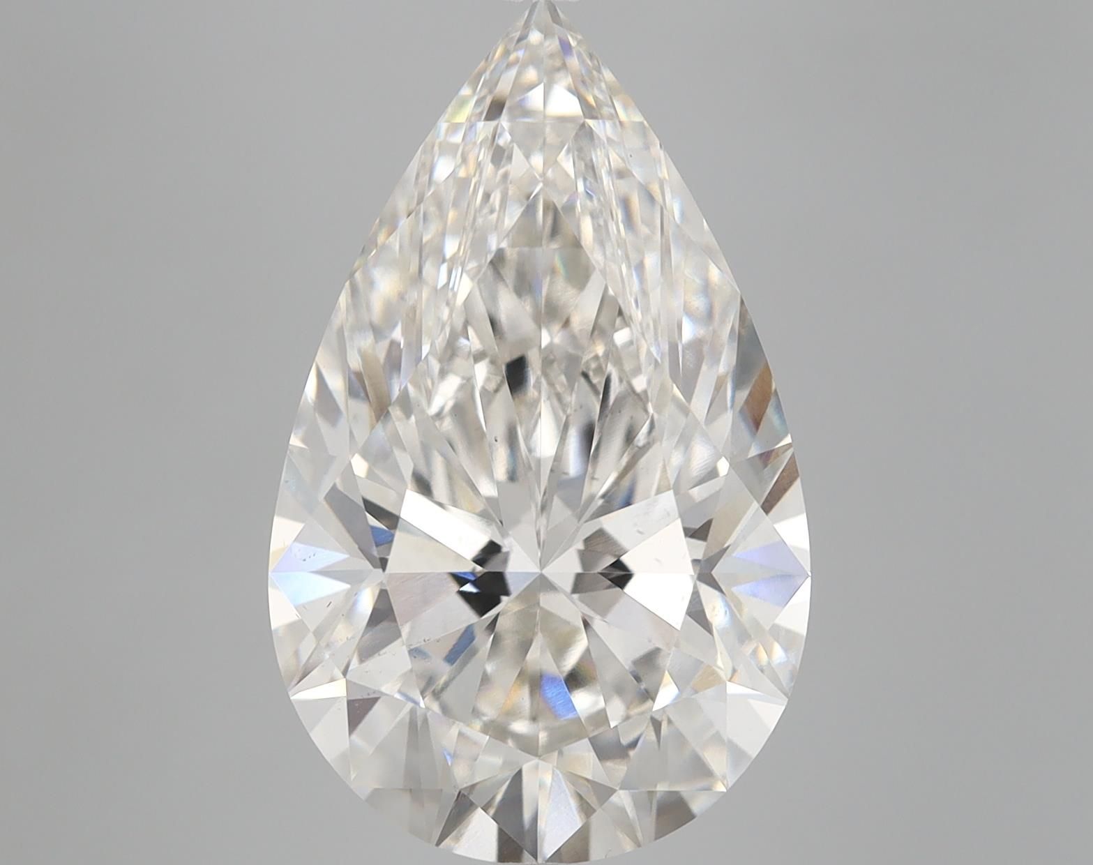 7.23 ct. pear Lab Grown Diamond front image