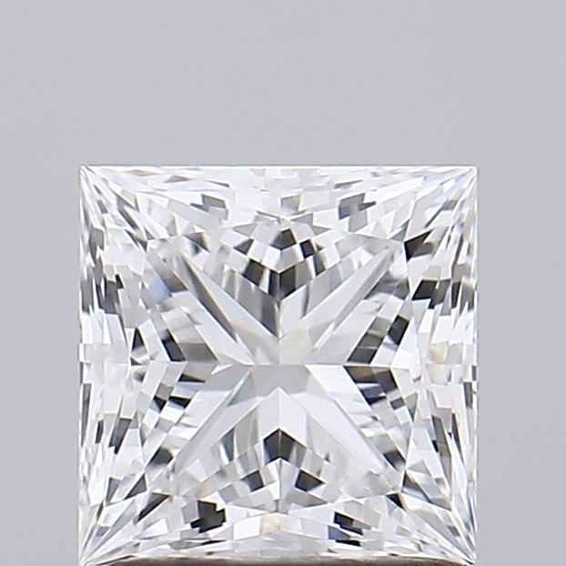 1.56 ct. princess Lab Grown Diamond front image