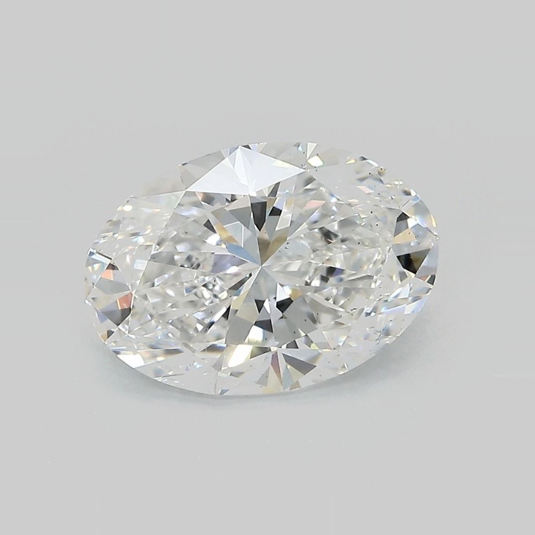 3.51 ct. oval Lab Grown Diamond front image