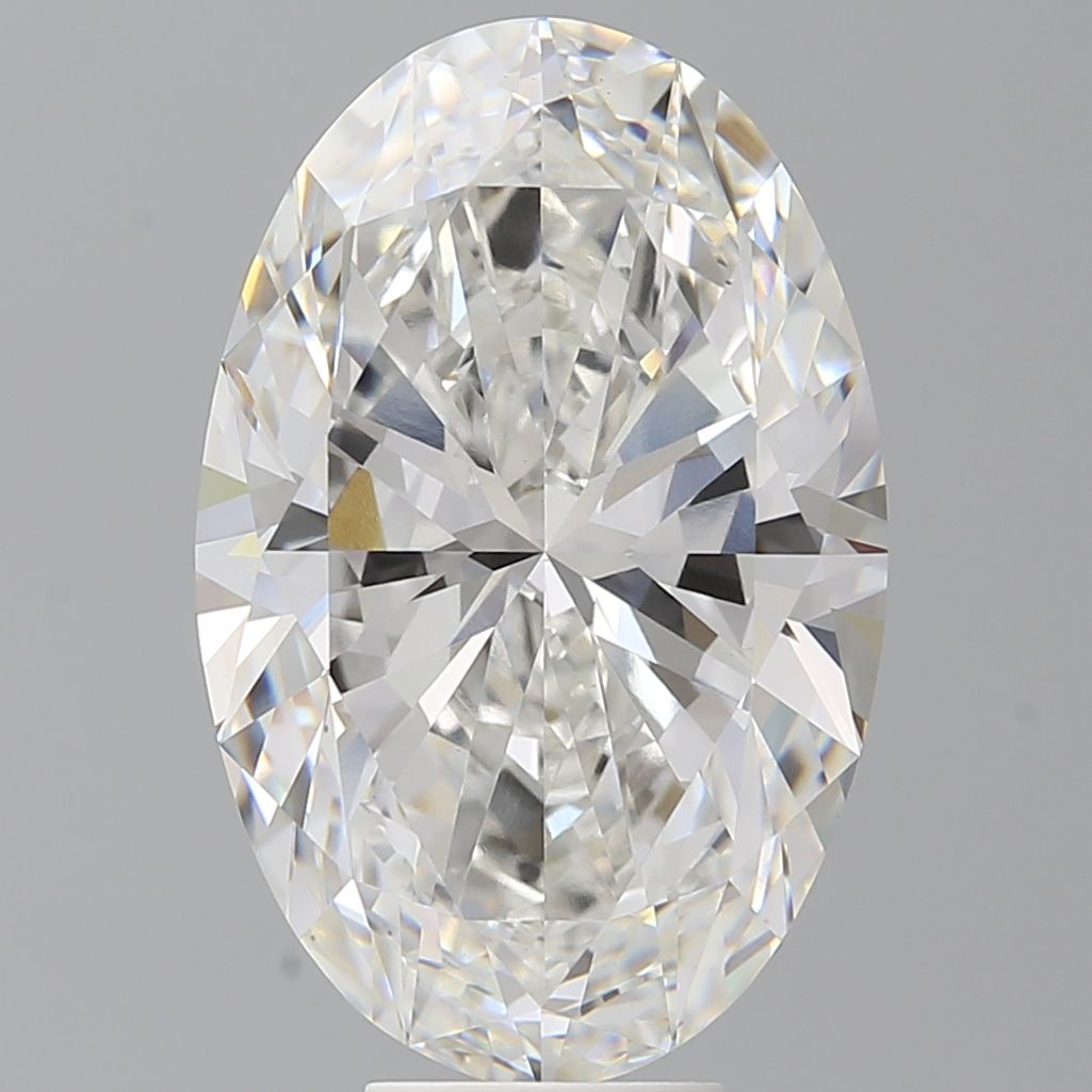 9.02 ct. oval Lab Grown Diamond front image