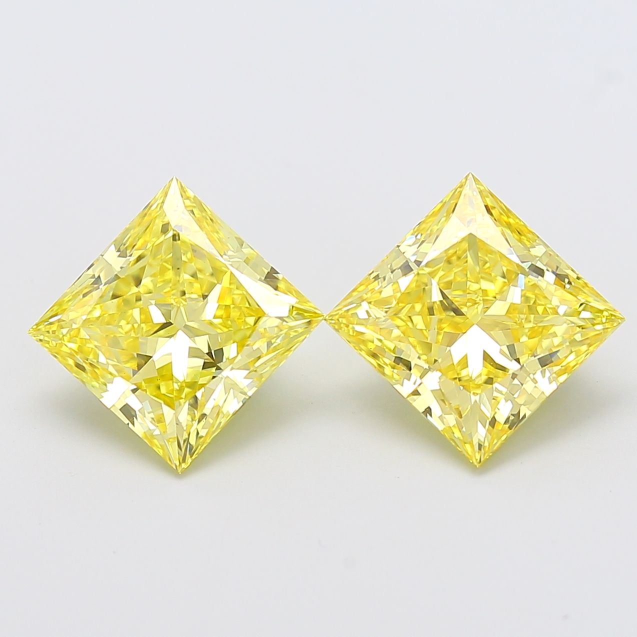 4.22 ct. princess Lab Grown Diamond front image