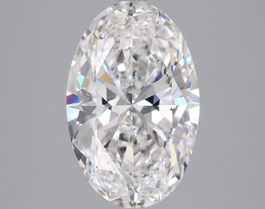 3.02 ct. oval Lab Grown Diamond front image