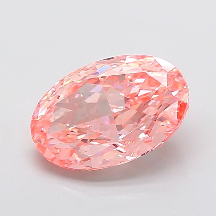 6.05 ct. oval Lab Grown Diamond front image
