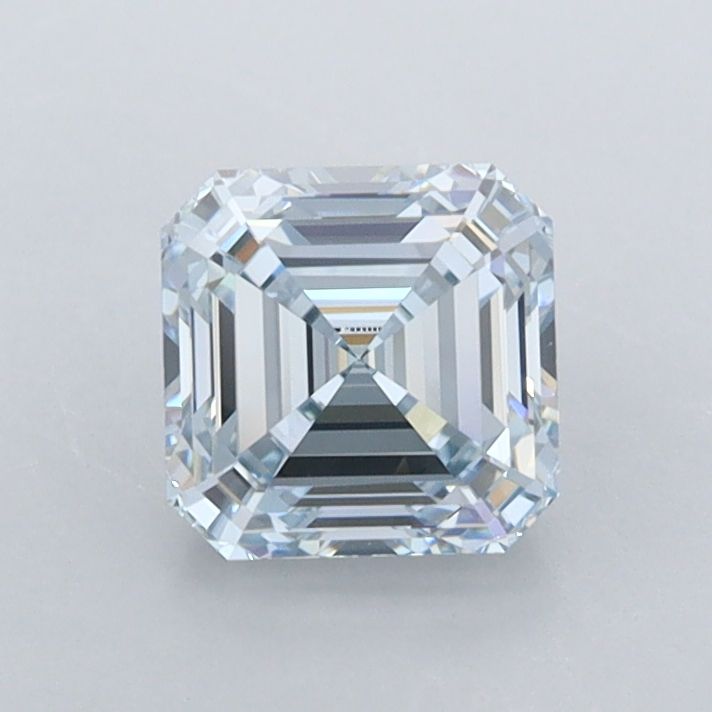 1.01 CT Fancy Blue ASSCHER