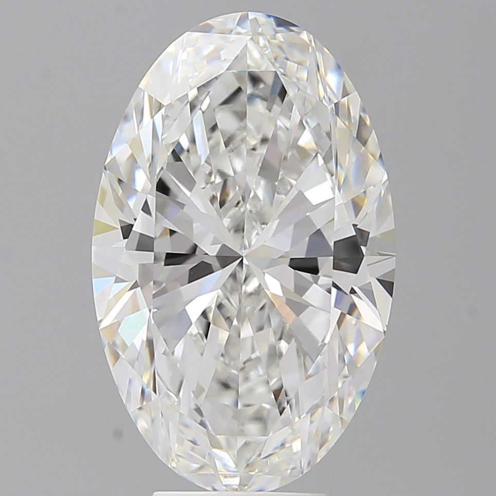 7.05 ct. oval Lab Grown Diamond front image