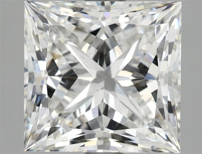 3.41 ct. princess Lab Grown Diamond front image