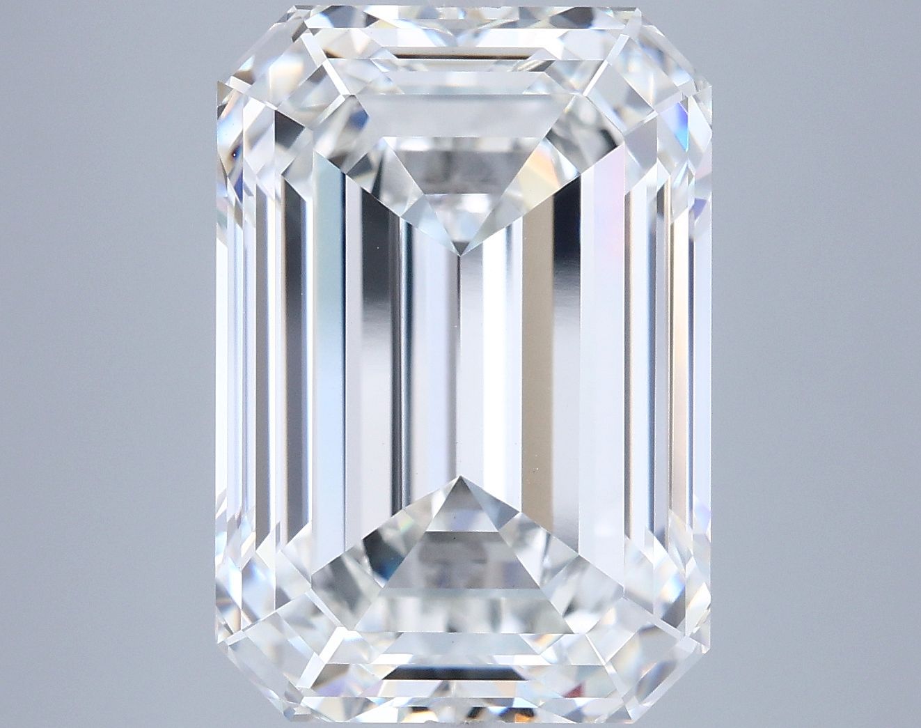 9.01 ct. emerald Lab Grown Diamond front image