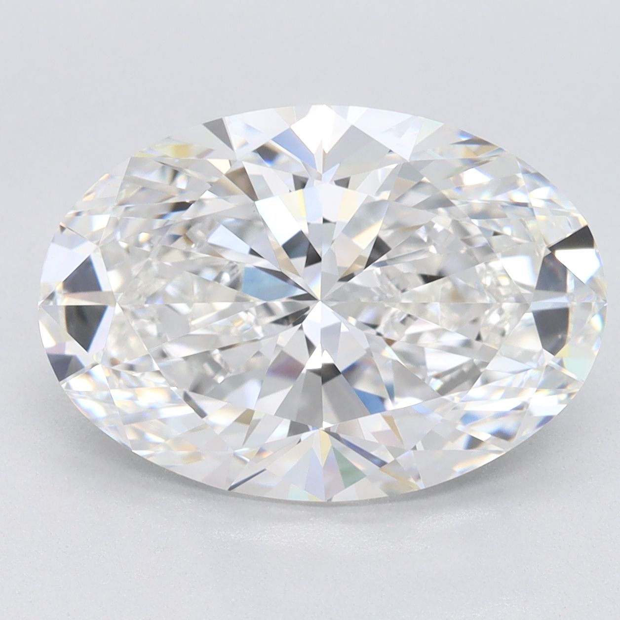 5.02 ct. oval Lab Grown Diamond front image