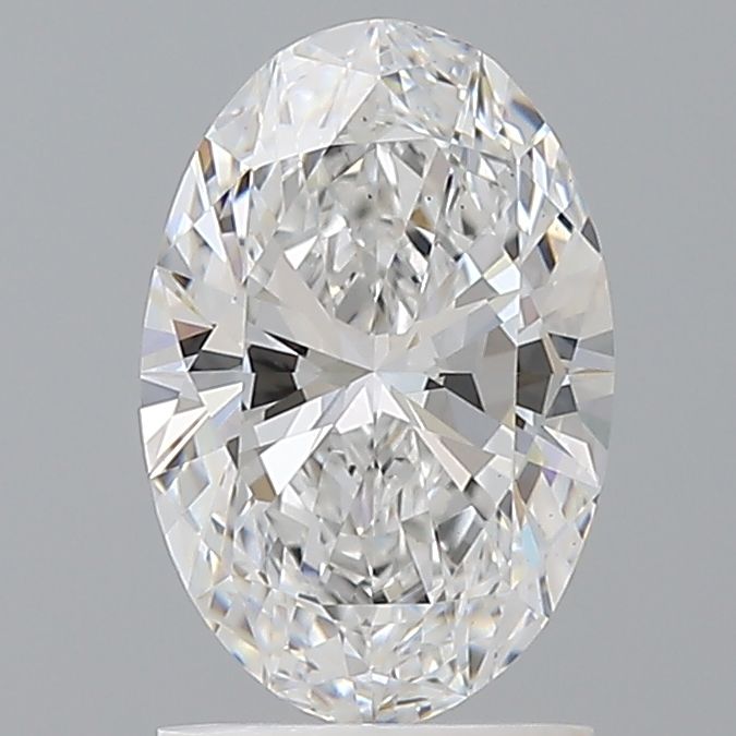 1.57 ct. oval Lab Grown Diamond front image
