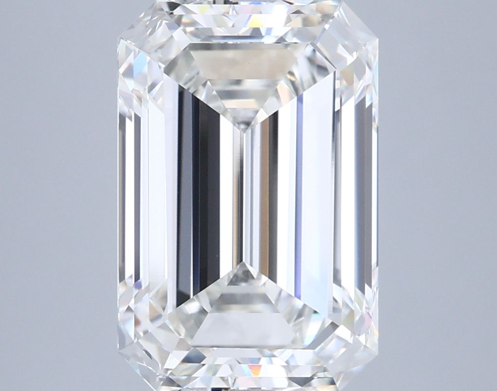 5.04 ct. emerald Lab Grown Diamond front image