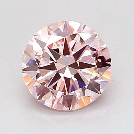 0.96 CT Fancy Light Pink ROUND