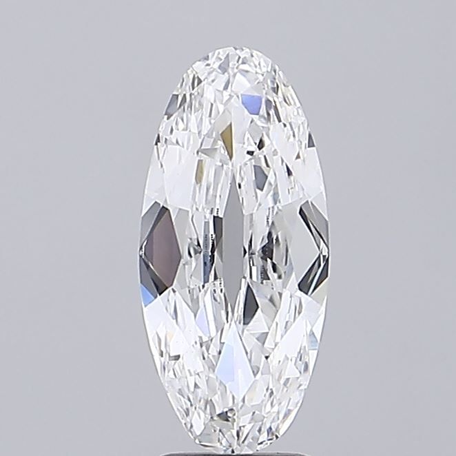 2.68 ct. oval Lab Grown Diamond front image
