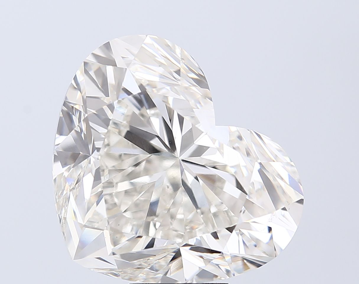 15.04 ct. heart Lab Grown Diamond front image