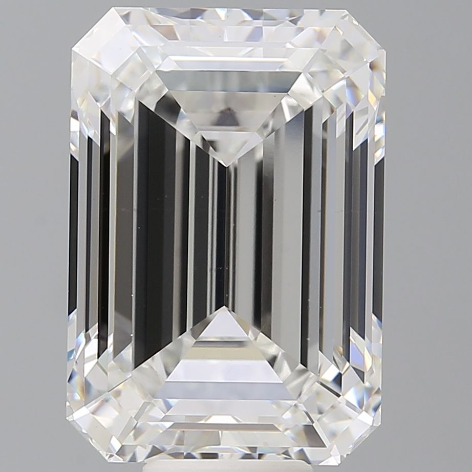 12.10 ct. emerald Lab Grown Diamond front image