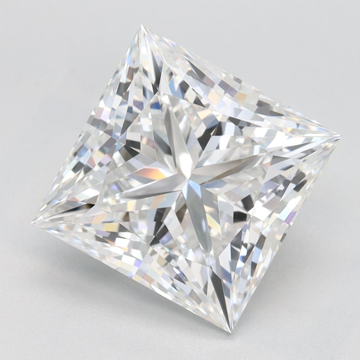 4.05 ct. princess Lab Grown Diamond front image