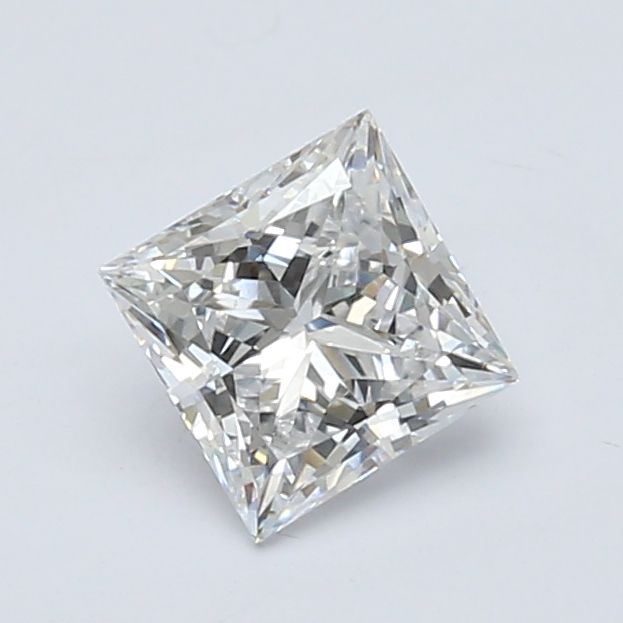 0.87 ct lab-grown Princess Diamond