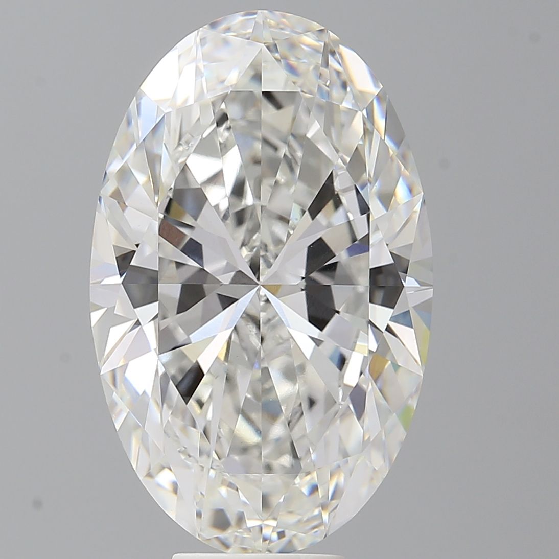 10.10 ct. oval Lab Grown Diamond front image