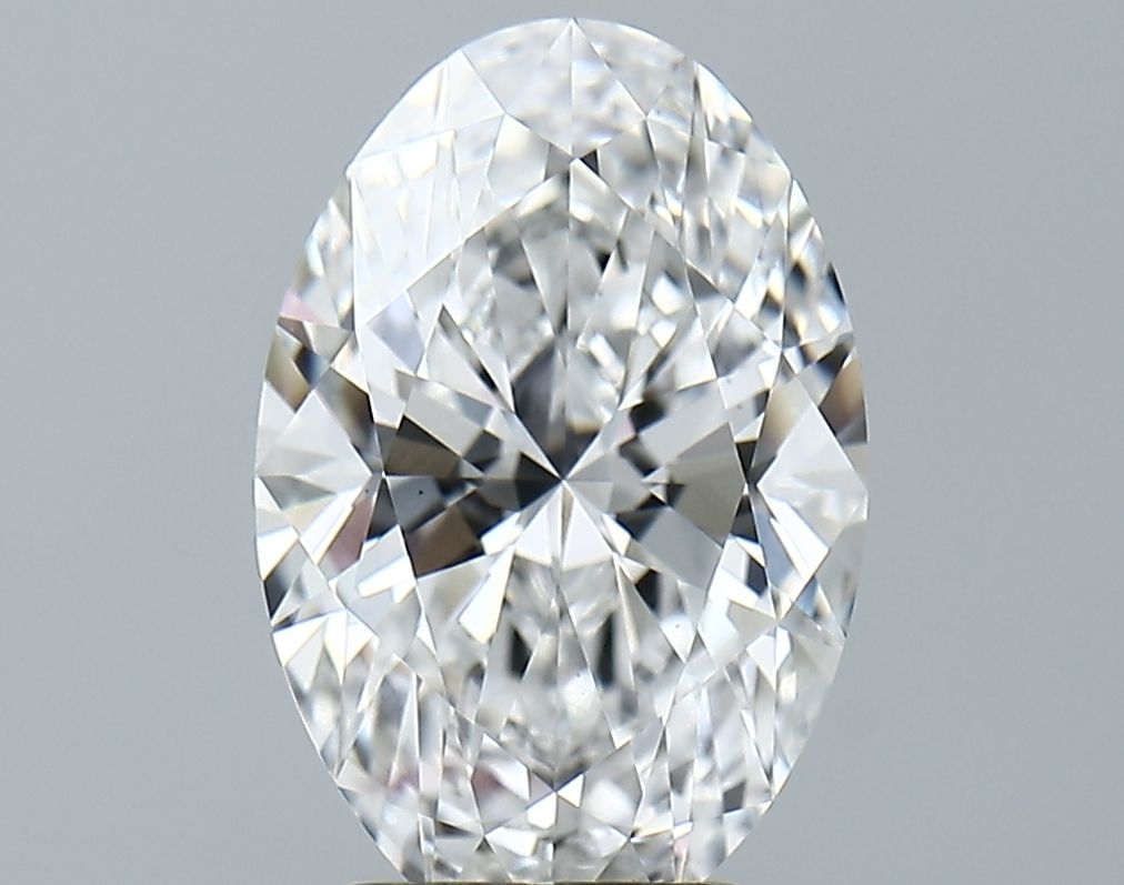3.25 ct. oval Lab Grown Diamond front image