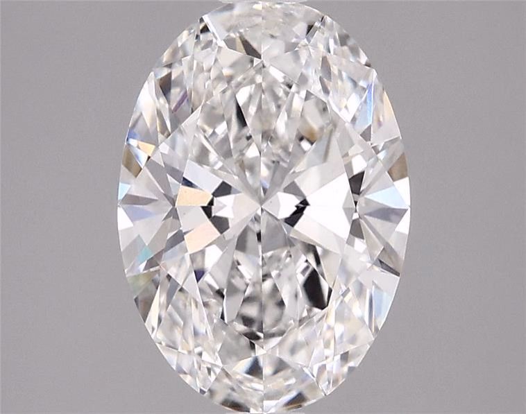 4.03 ct. oval Lab Grown Diamond front image