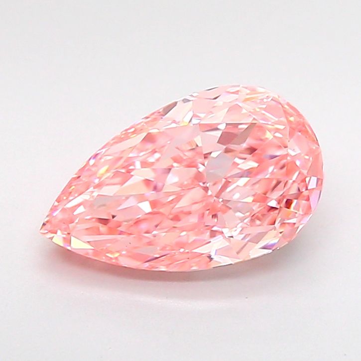 1.6 CT Fancy Vivid Pink PEAR