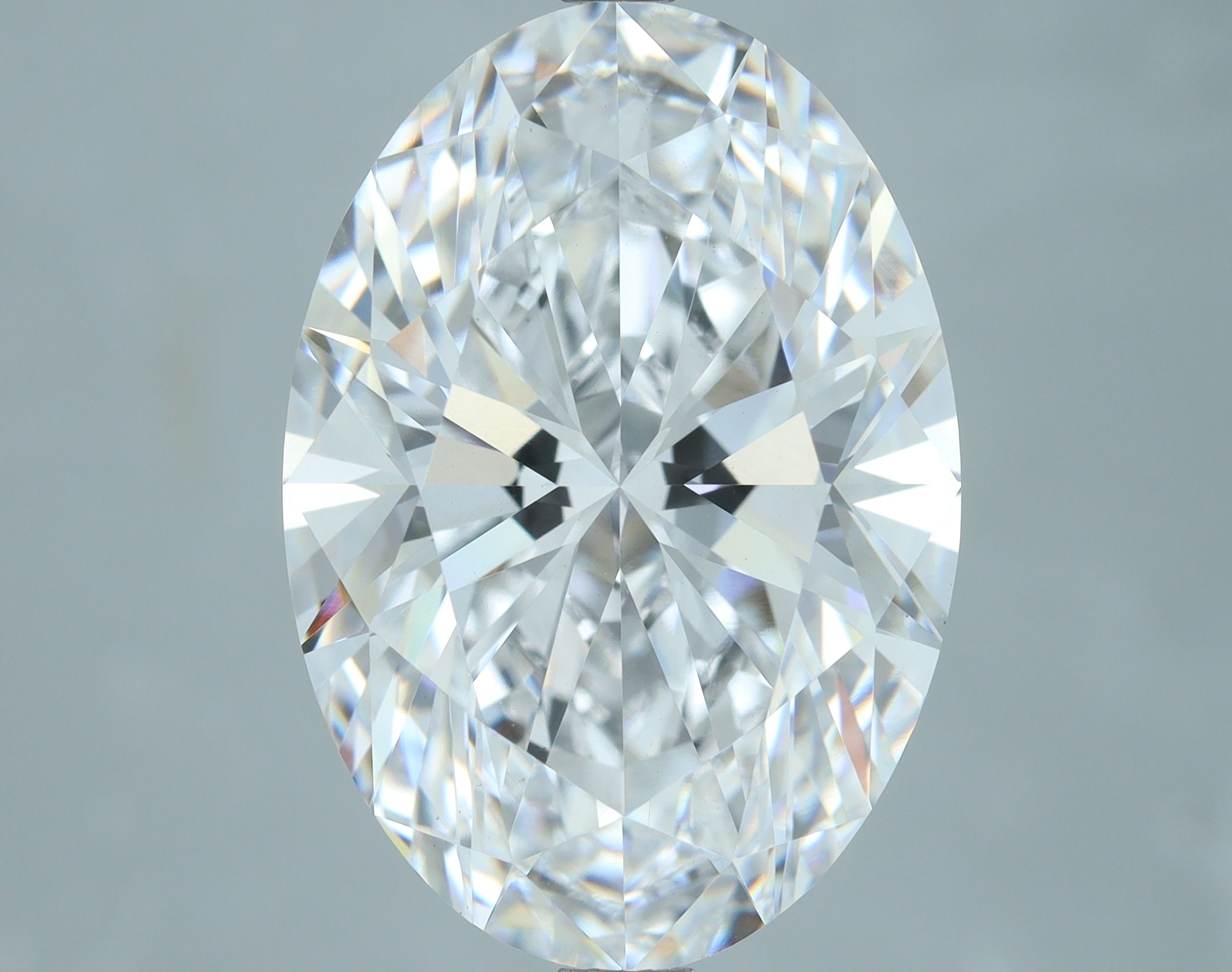 7.83 ct. oval Lab Grown Diamond front image
