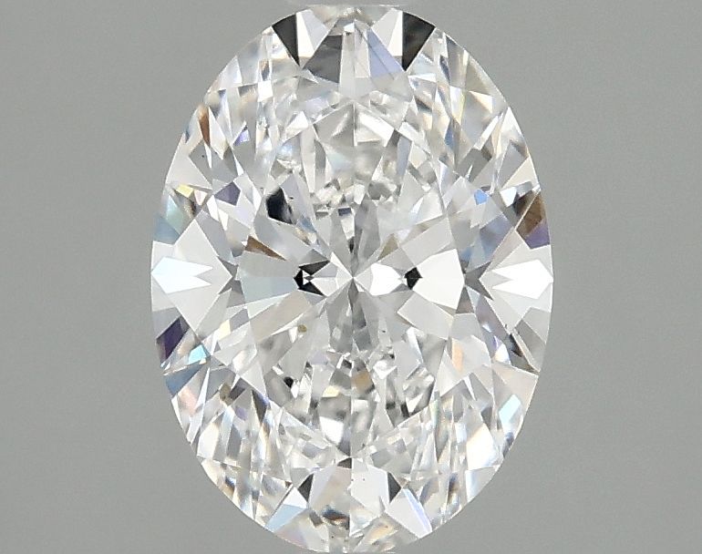 1.56 ct. oval Lab Grown Diamond front image