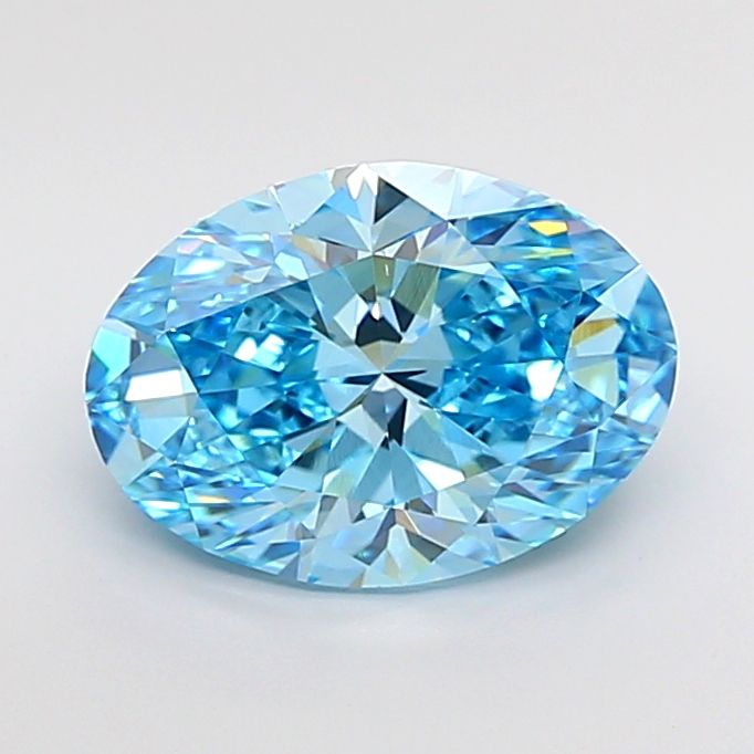 3.03 ct. oval Lab Grown Diamond front image