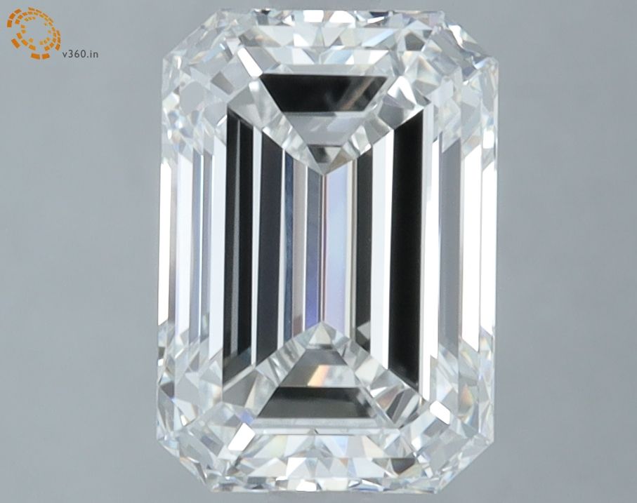 2.72 ct. emerald Lab Grown Diamond front image