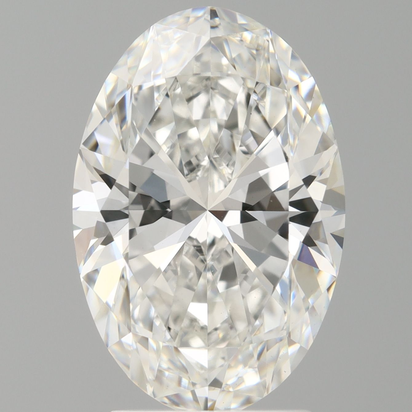 3.10 ct. oval Lab Grown Diamond front image