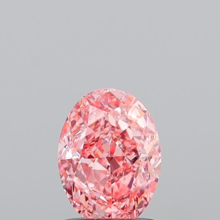 1.07 CT Fancy Vivid Pink OVAL