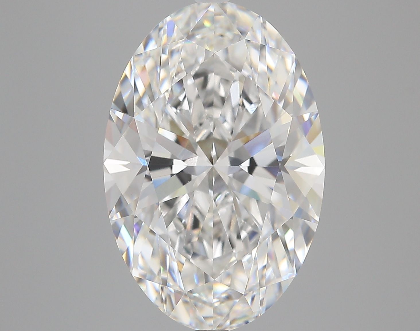 8.06 ct. oval Lab Grown Diamond front image