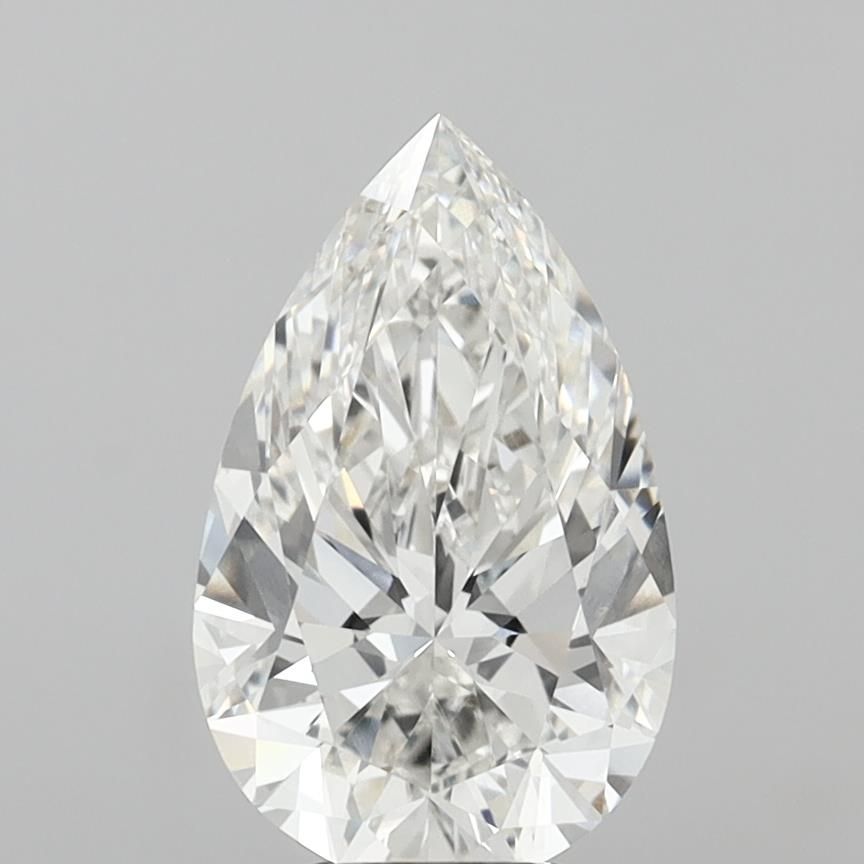 5.02 ct. pear Lab Grown Diamond front image