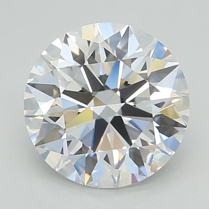 Diamant Rond 2.94 ct - Couleur D - Pureté VVS1