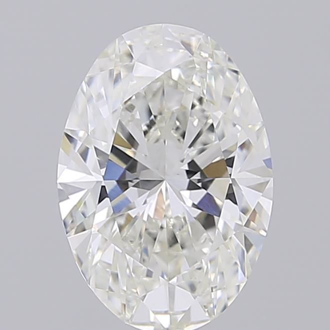 2.57 ct. oval Lab Grown Diamond front image