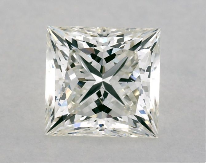 0.88 ct Princess diamond