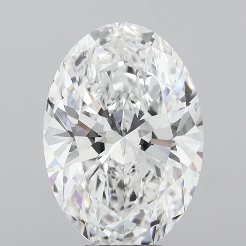 5.54 ct. oval Lab Grown Diamond front image