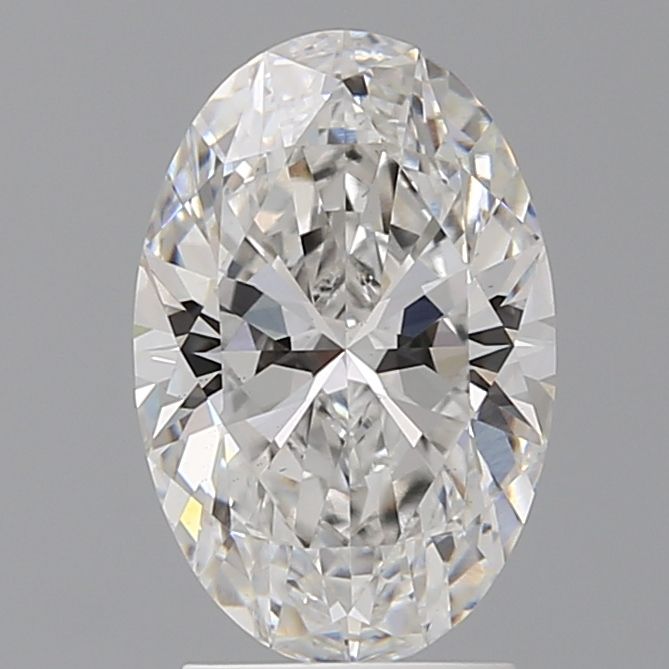 2.55 ct. oval Lab Grown Diamond front image