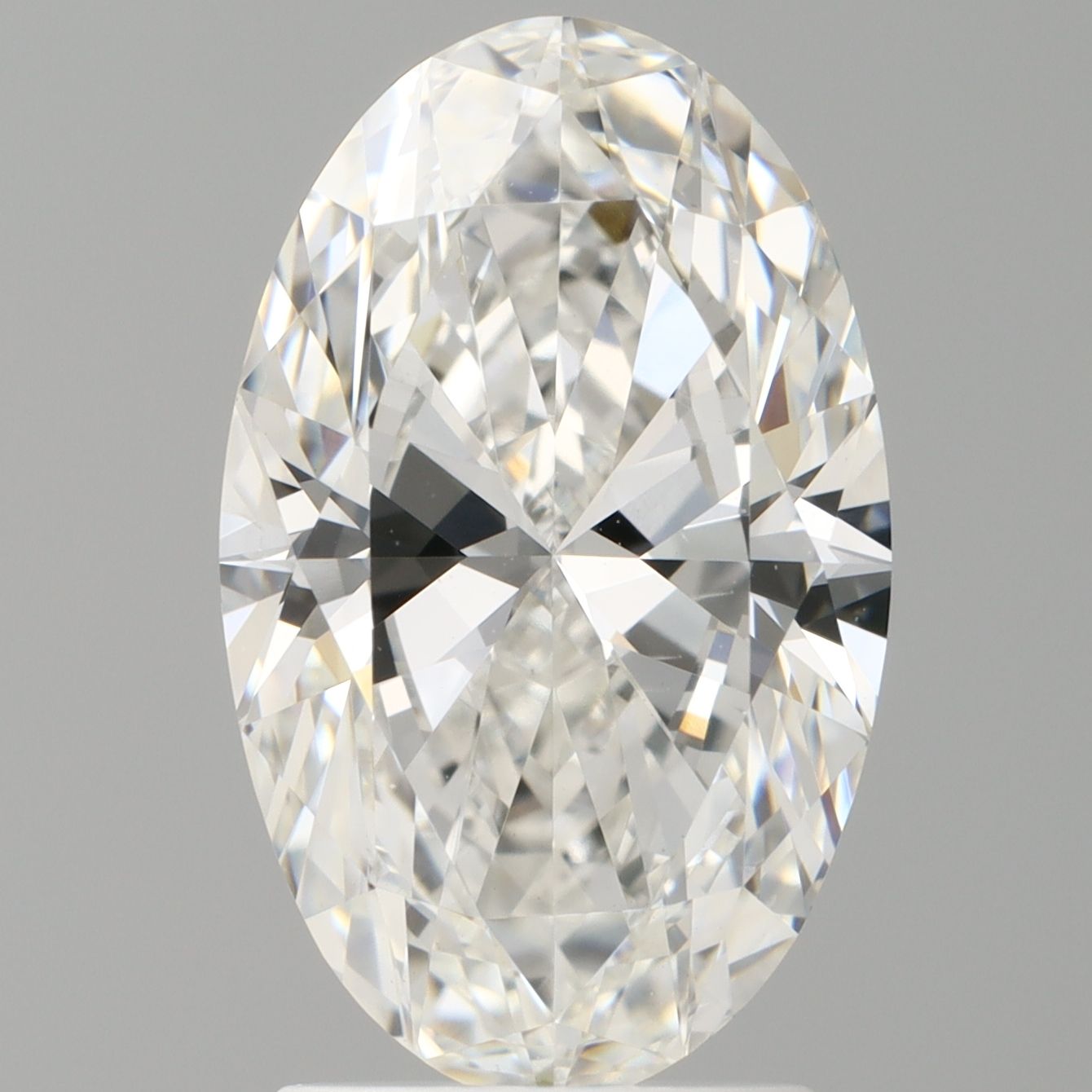 2.59 ct. oval Lab Grown Diamond front image