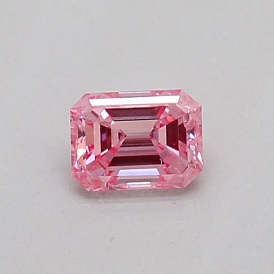 0.15 CT Fancy Vivid Pink EMERALD