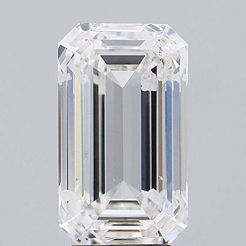 5.02 ct. emerald Lab Grown Diamond front image