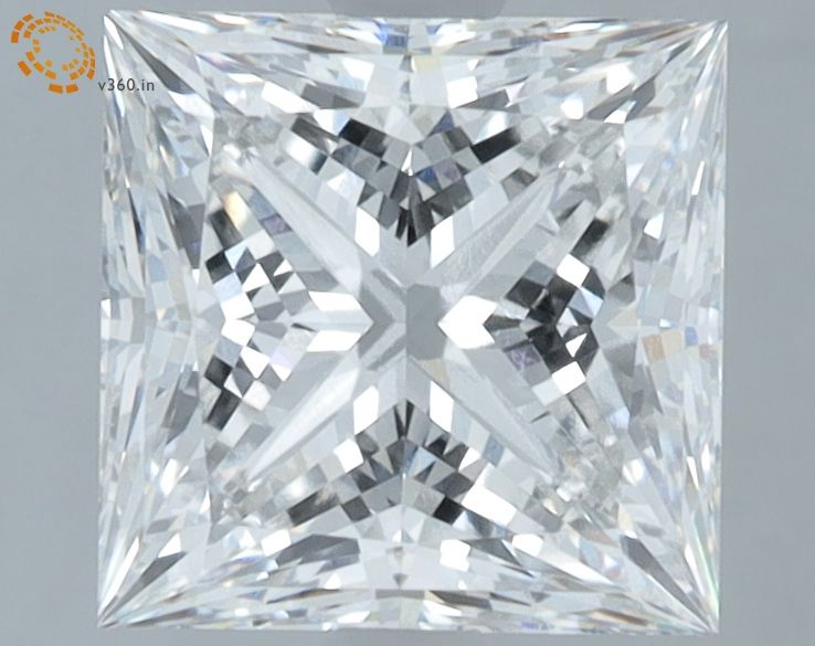 2.72 ct. princess Lab Grown Diamond front image
