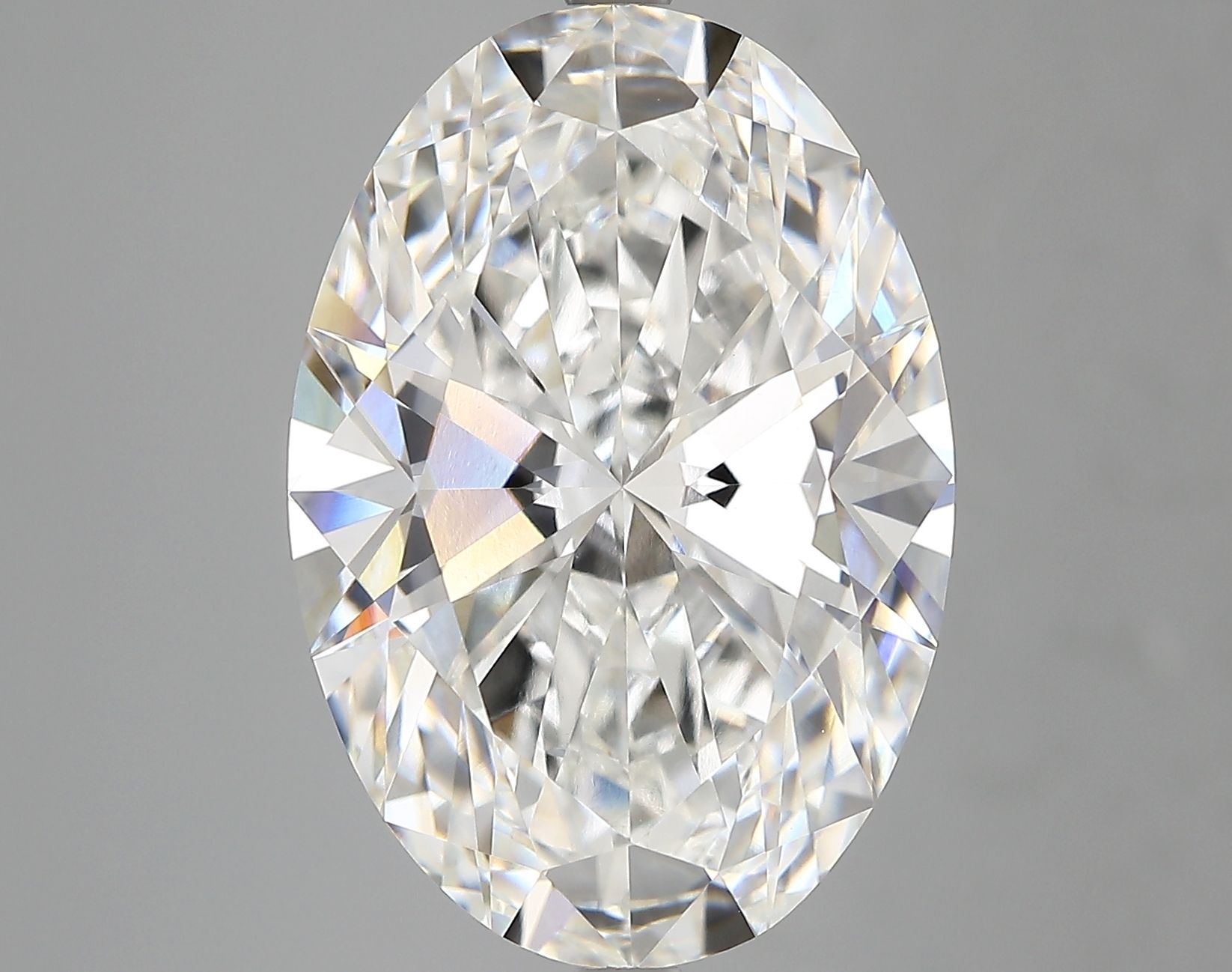 9.07 ct. oval Lab Grown Diamond front image
