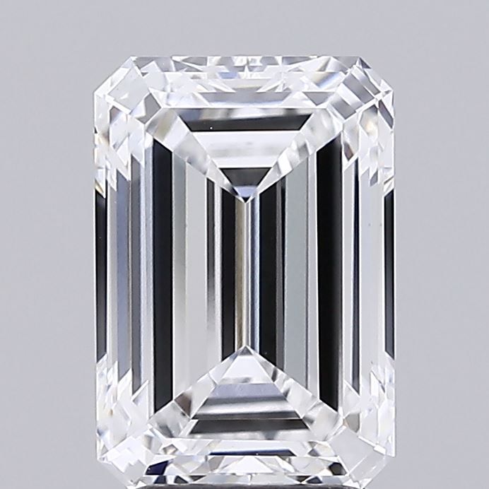 3.10 ct. emerald Lab Grown Diamond front image