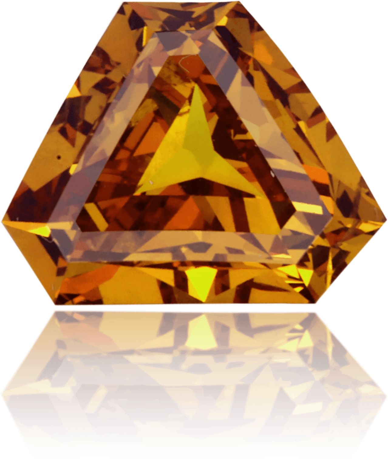 Diament 1.04 ct Fancy Intense Orangey Brown/SI1