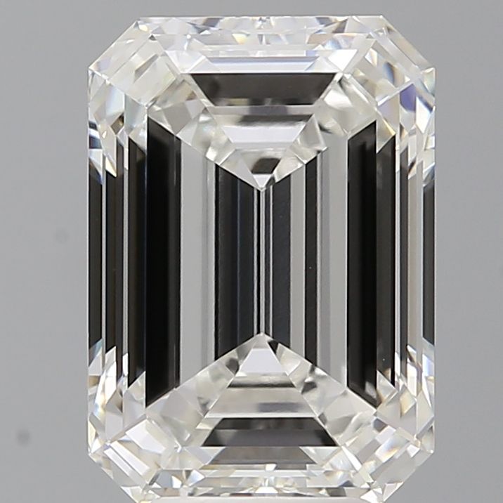 6.03 ct. emerald Lab Grown Diamond front image