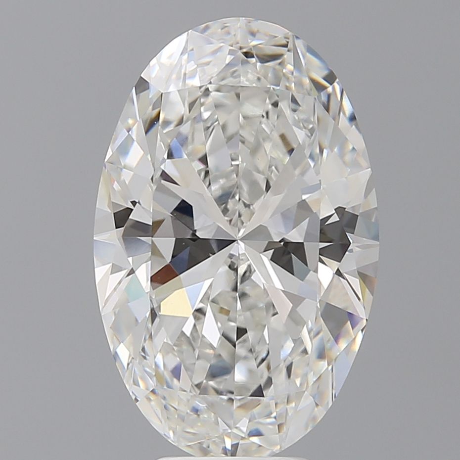 6.58 ct. oval Lab Grown Diamond front image
