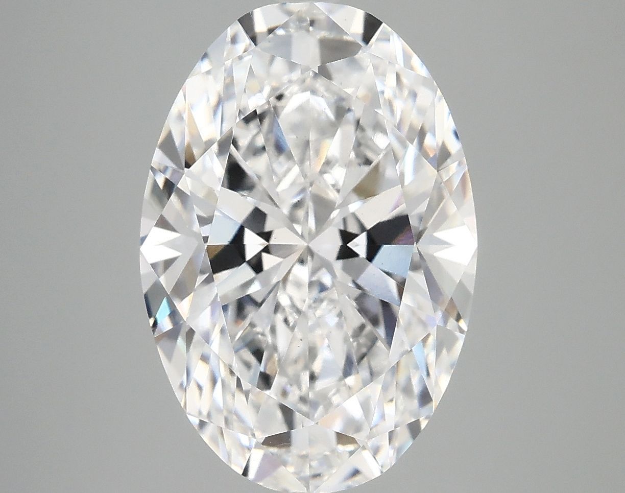 5.04 ct. oval Lab Grown Diamond front image