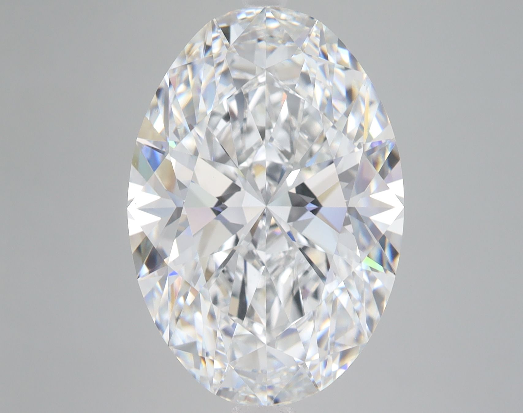 10.40 ct. oval Lab Grown Diamond front image