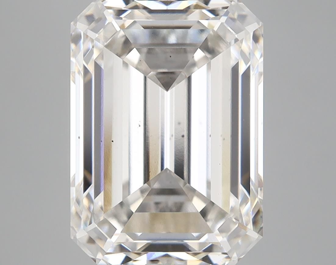 6.61 ct. emerald Lab Grown Diamond front image